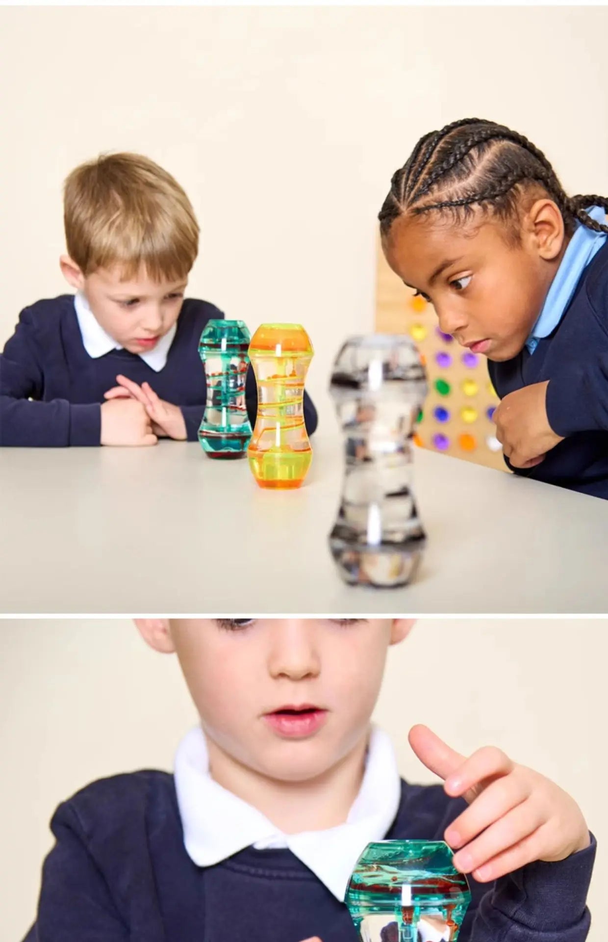 Stress Relief Toys, Emotional Learning Resources, Children's Liquid Motion Stress Relief Toys, Special Needs Developmental Toys, Oil Drop Stress-Relief Desktop Crafts, Christmas Campus Children's Gifts