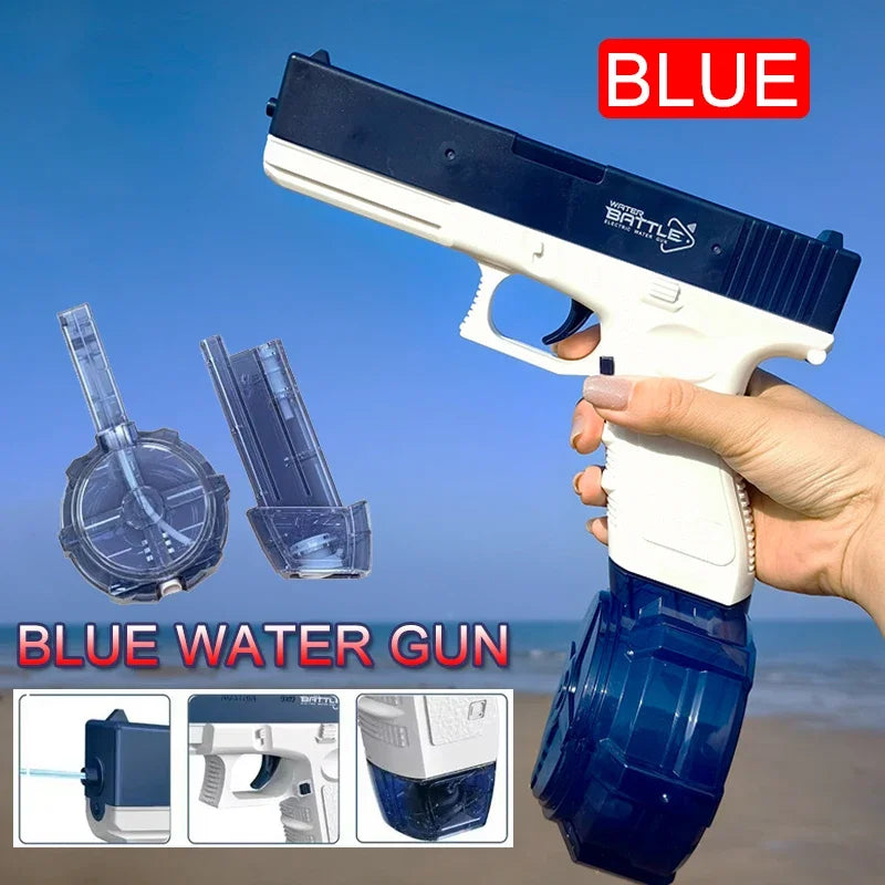 Electric Water Gun Toys Bursts Children's High-pressure Strong Charging Energy Water Automatic Water Spray Children's Toy Guns