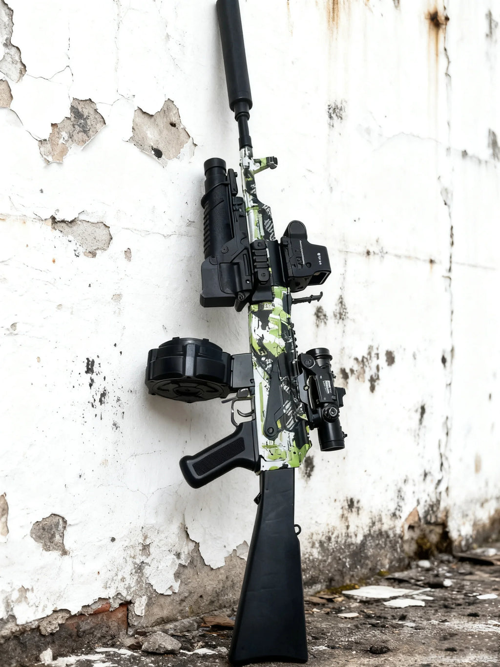 AK47 Style Gel Blaster Gun - Full Auto Electric Gel Ball Blaster Toy for Outdoor Team Shooting Games | Cool Birthday Gifts
