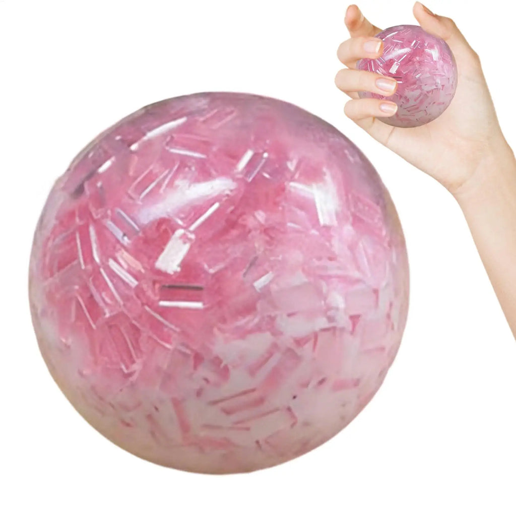 Crunchy Stress Ball Stress Relief Noisy Squeeze Toys for Kids Teens Adults Students Travelers Studying Working Travel