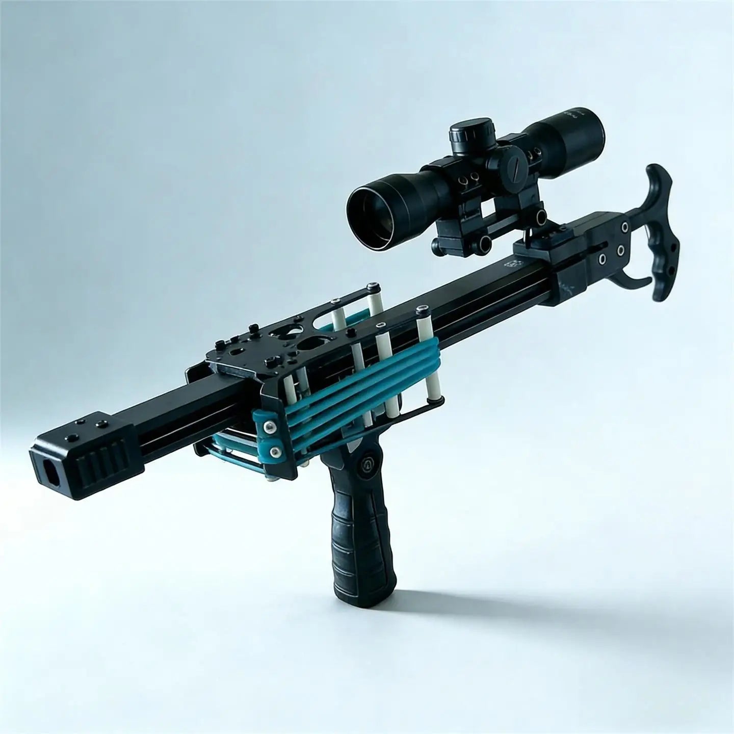 Tactical Slingshot Crossbow  High Power Hunting Shooting Toy, Adjustable Precision Launcher Gear
