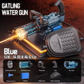 Adults Electric Water Gun Kids Gatling High Speed Powerful Shooting Children Automatic Water Blaster Backpack Summer Outdoor Toy