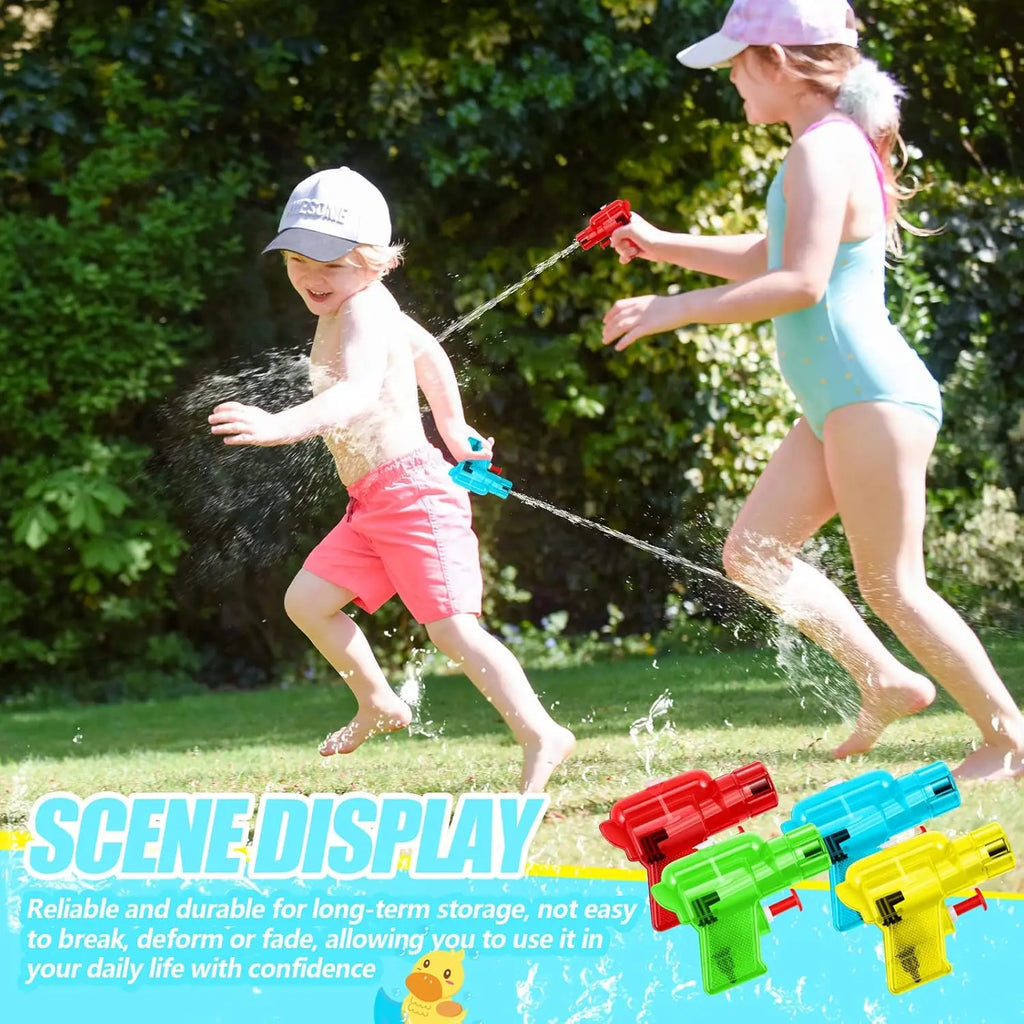50-200 Pack Mini Water Gun for Boys and Girls Colorful Water Squirt Guns Small Toy Gun Plastic Pistol for Beach Water Park
