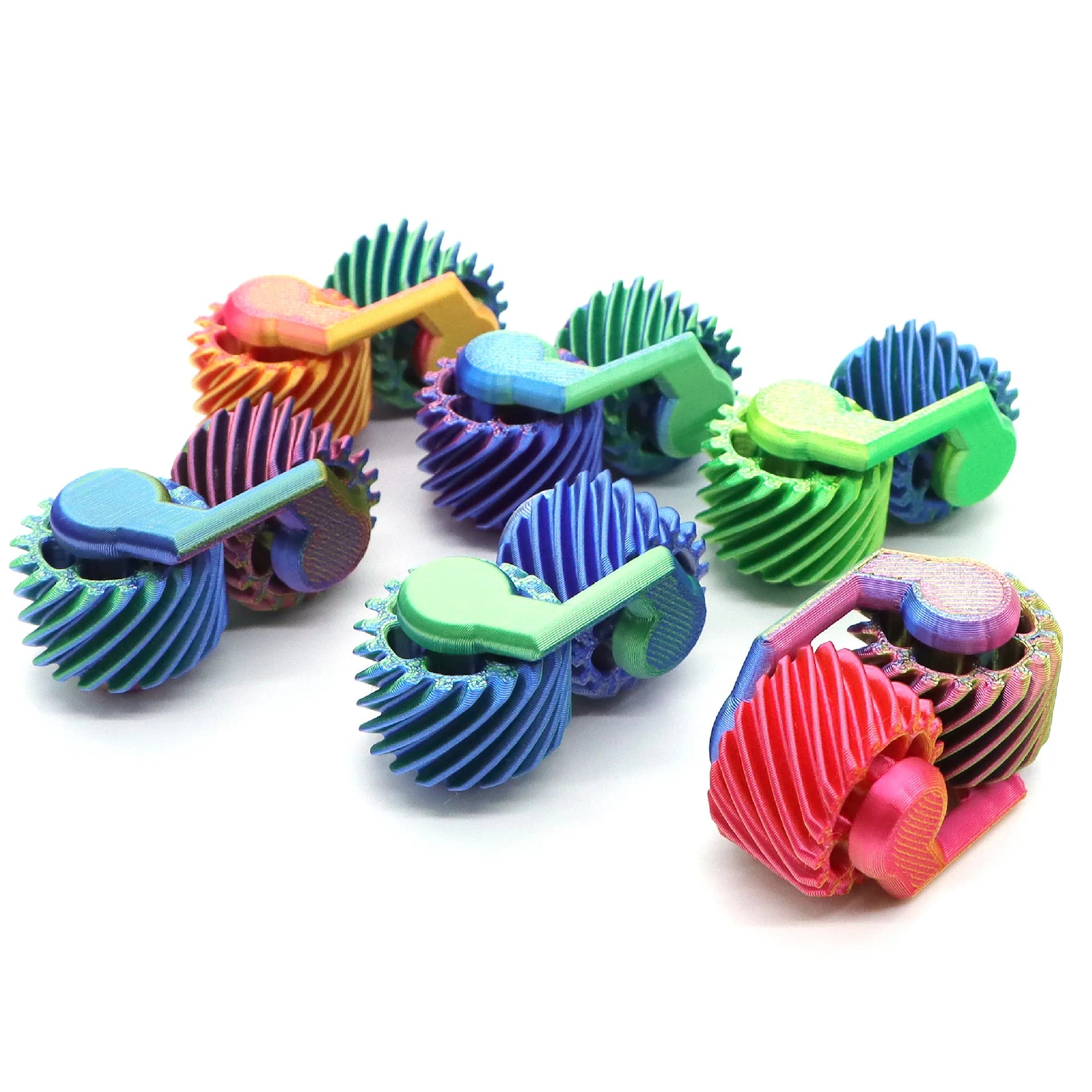 Popular Fidget Spinner 3D printed fingertip gear decompression toy mini gyroscope  Fidget Toy for Adults Teens Kids