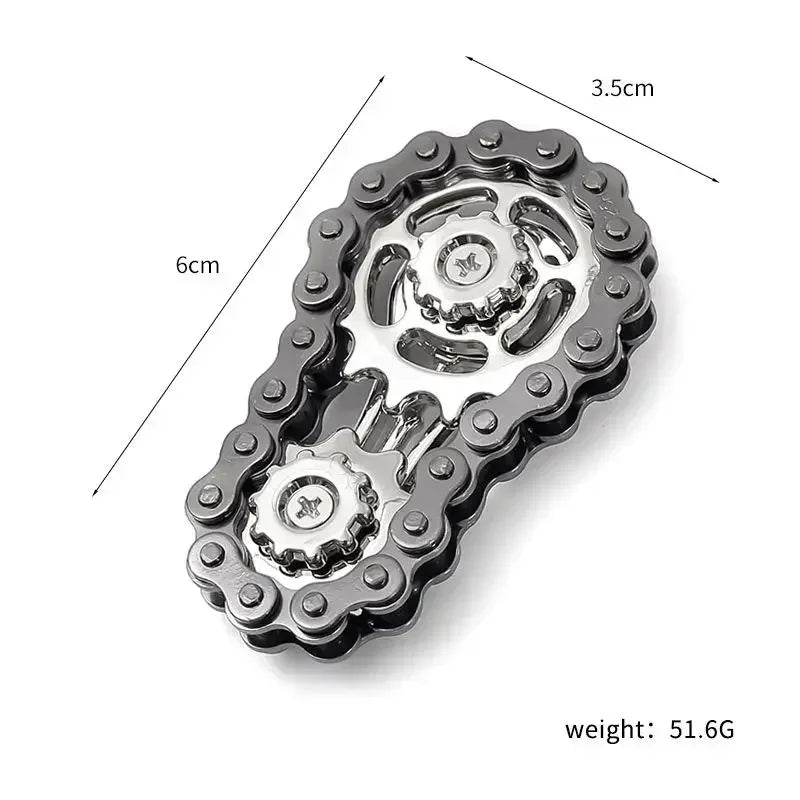 Creative Fidget Spinner For Adults Edc Gear Fingertip Gyro Stress Relief Fingertip Trainer Anxiety Relief Office Desk Playing