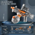 Electric Water Blaster Gun Children Automatic Water Pistol WaterGun with Led Light Summer Outdoor Game Party Toy for Adults Kids
