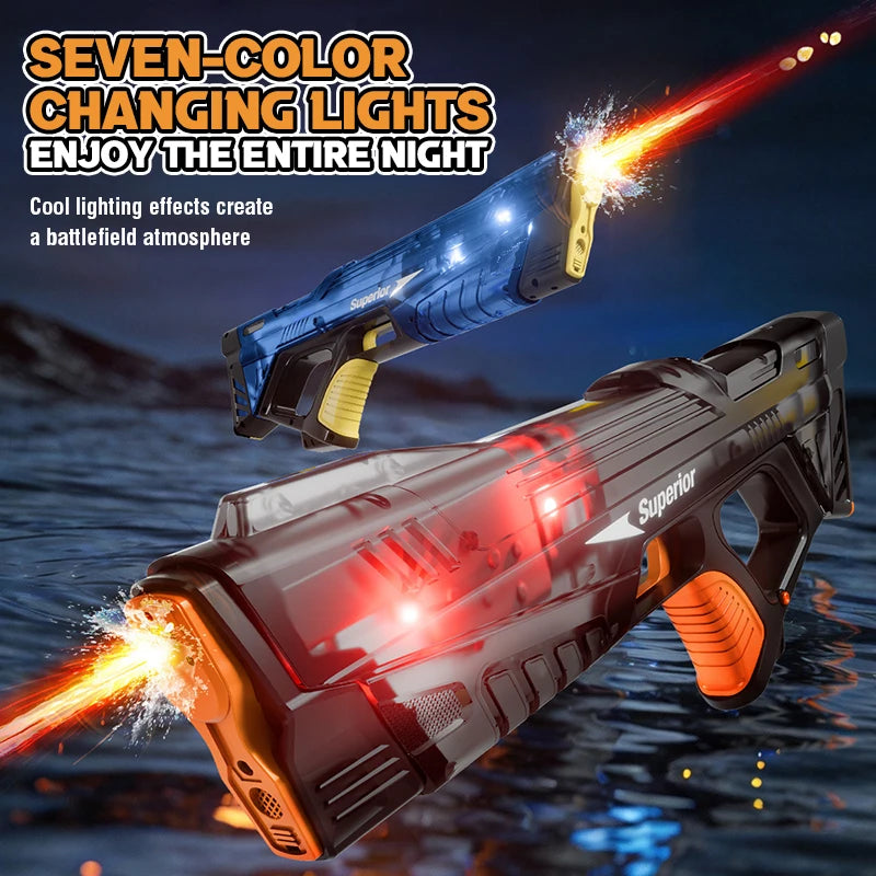 Electric Water Guns For Adults Powerful Spray Automatic Water Suction Water Blasters Outdoor Party Beach Toy For boys Kid Gifts