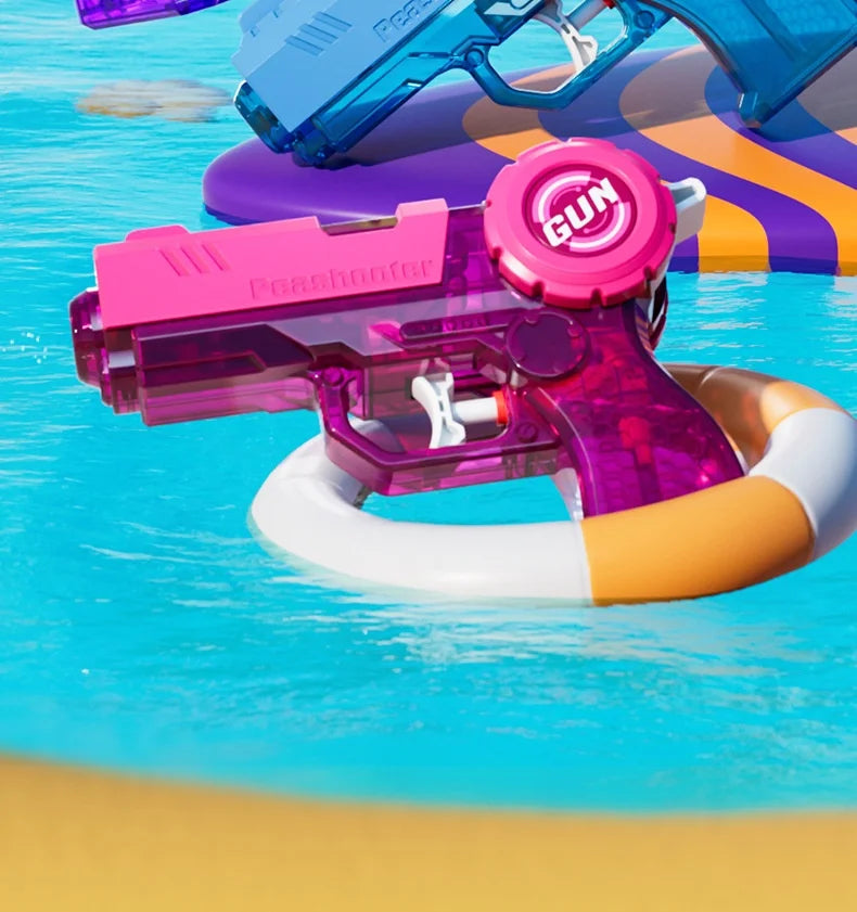 Glock Press-Pump Water Gun with High Capacity for Kids, Beach Water Battle Outdoor Water Play Toy