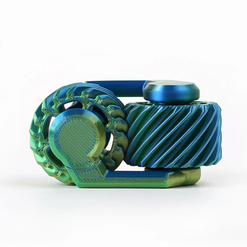 Popular Fidget Spinner 3D printed fingertip gear decompression toy mini gyroscope  Fidget Toy for Adults Teens Kids