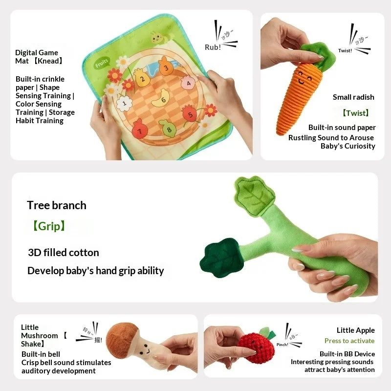 baby toys sensory sensory toys Carrot Pulling Baby Toy
