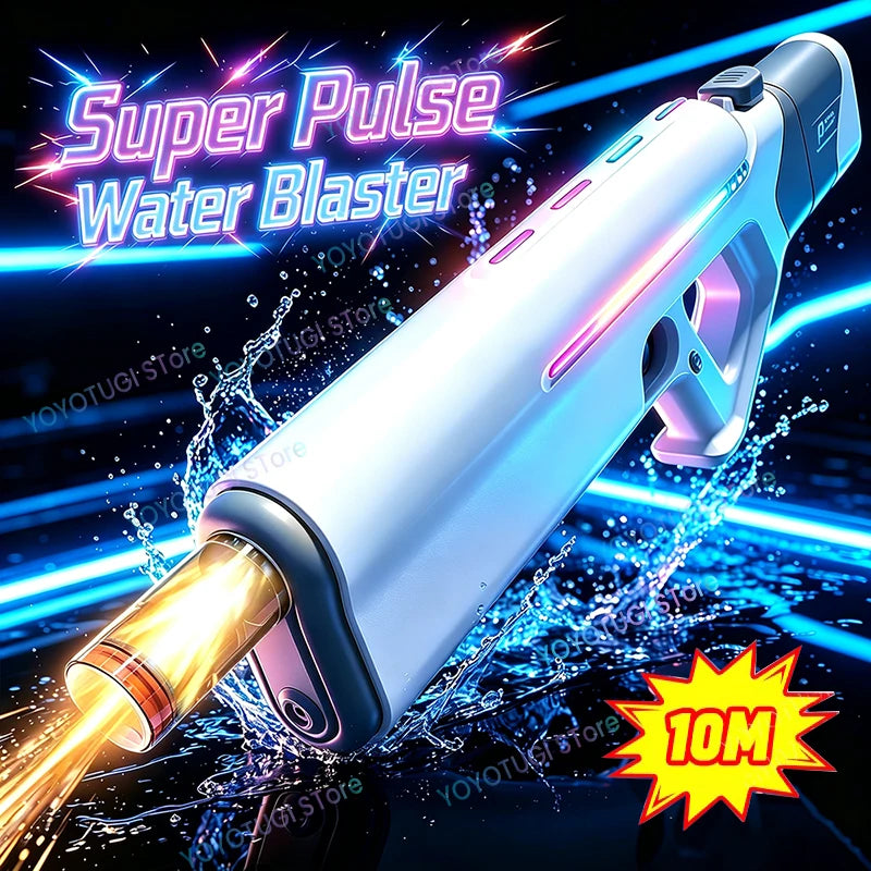 Electric Water Guns For Adults Powerful Squirt Automatic Water Suction Water Blasters Summer Outdoor Beach Toy For boys Kid Gift