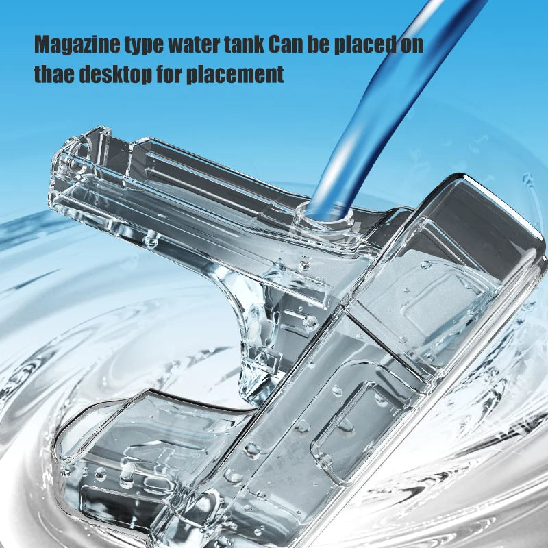 Electric Water Guns for Adults Spray light Powerful  burst  Water Storage Gun Blasters Summer Outdoor Game Toy for Boy girl Kid