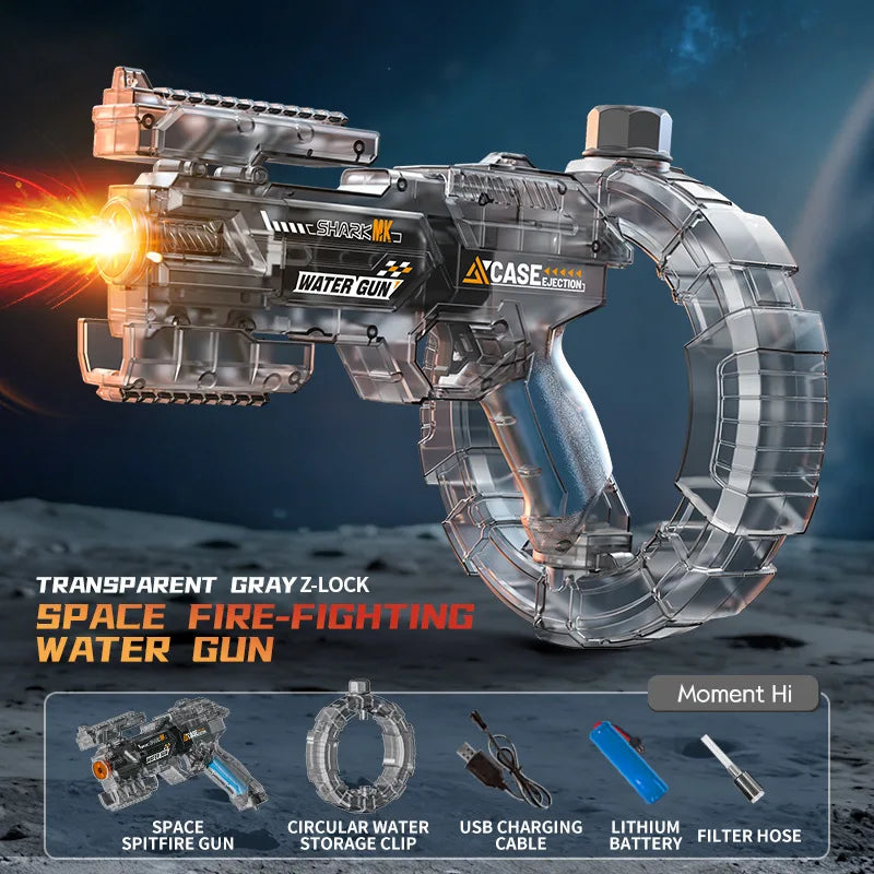 TK HOT! Electric Water Guns for Adults Powerful Squirt Automatic Water Blasters Summer Outdoor Beach Toy Compatible