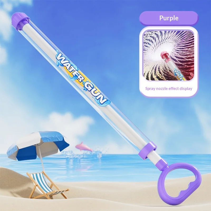 Fun Firework Effect Water Gun for Kids Large Capacity Pump Action 120° Scatter Water Cannon Summer Water Fight Essential Toy