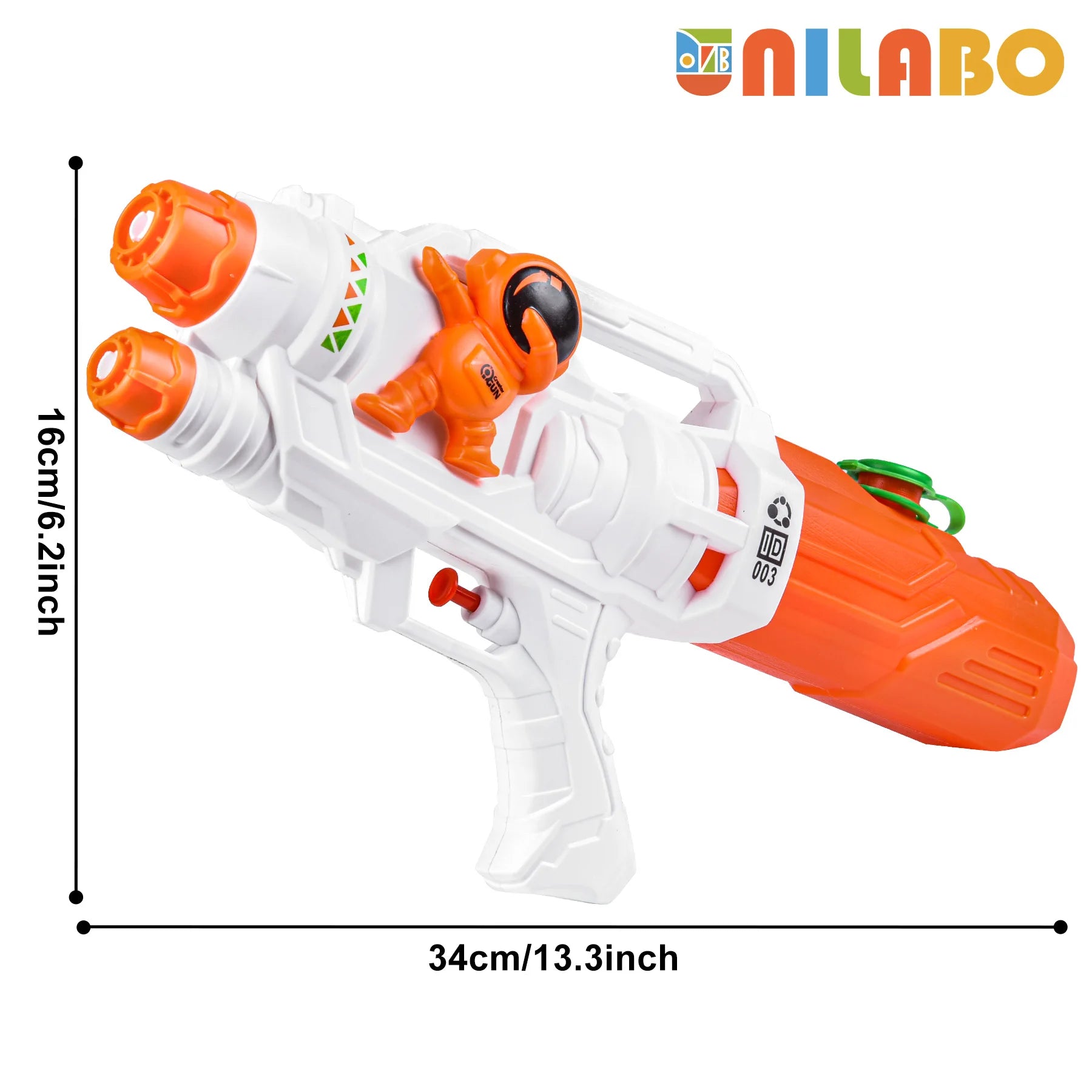 Water Gun Toy for Kids, Powerful Water Pistol with 500ML Moisture Capacity, Swimming Pool Long Range Squirt Gun for Boys Girls