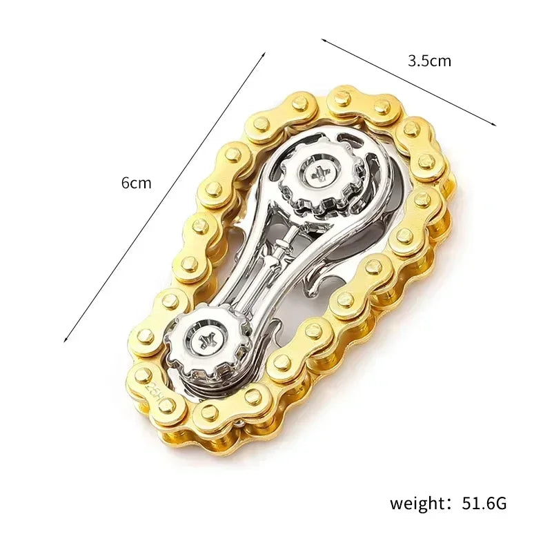 Creative Fidget Spinner For Adults Edc Gear Fingertip Gyro Stress Relief Fingertip Trainer Anxiety Relief Office Desk Playing
