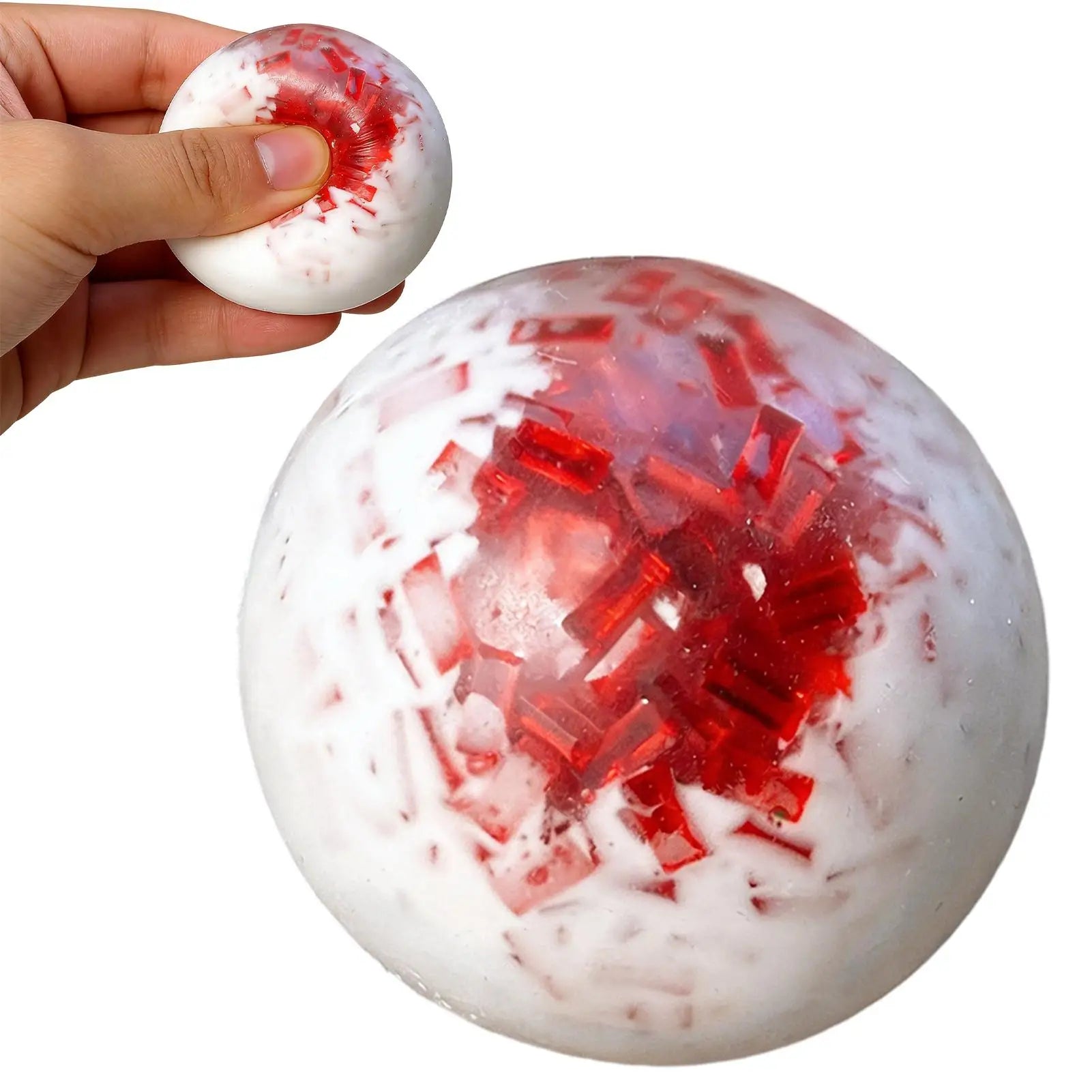Crunchy Stress Ball Stress Relief Noisy Squeeze Toys for Kids Teens Adults Students Travelers Studying Working Travel