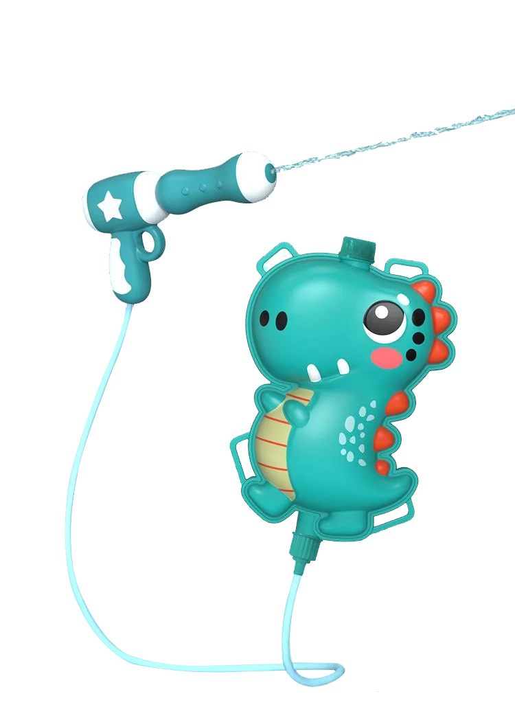 Summer Backpack Water Gun Cartoon Water Gun Beach Water Toys Outdoor Animals Backpack Water Gun Children Toys Gift