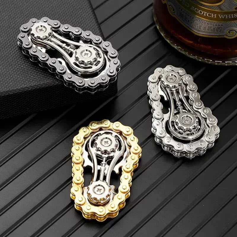Creative Fidget Spinner For Adults Edc Gear Fingertip Gyro Stress Relief Fingertip Trainer Anxiety Relief Office Desk Playing
