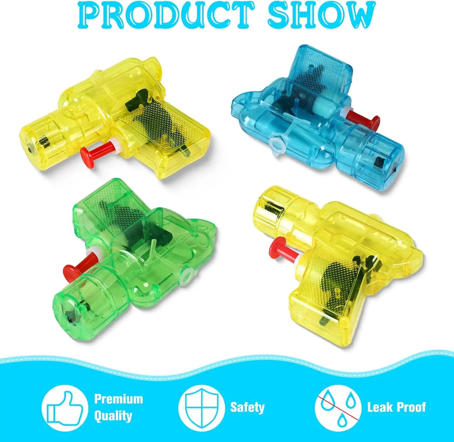 50-200 Pack Mini Water Gun for Boys and Girls Colorful Water Squirt Guns Small Toy Gun Plastic Pistol for Beach Water Park
