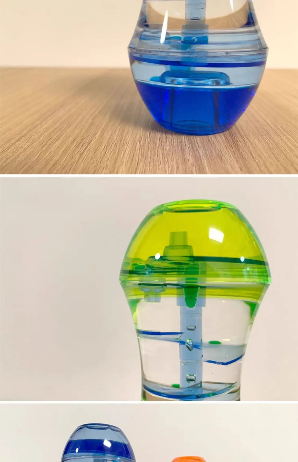 Stress Relief Toys, Emotional Learning Resources, Children's Liquid Motion Stress Relief Toys, Special Needs Developmental Toys, Oil Drop Stress-Relief Desktop Crafts, Christmas Campus Children's Gifts