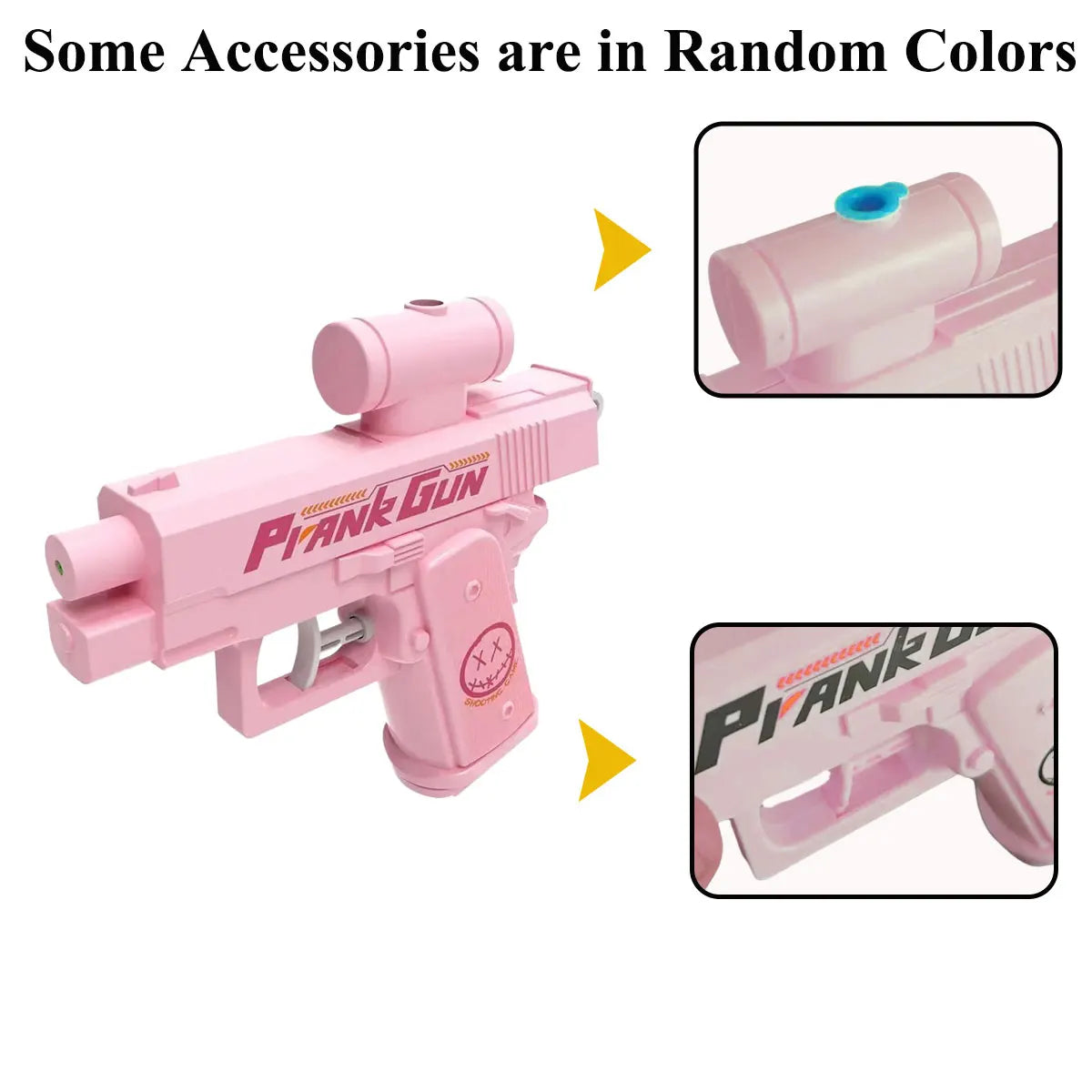 Two-Way Water Gun Prank Water Gun Toy Stress Relief Small Pistol Game Outdoor Indoor Adult Child Interaction Shoot Gift 2 style