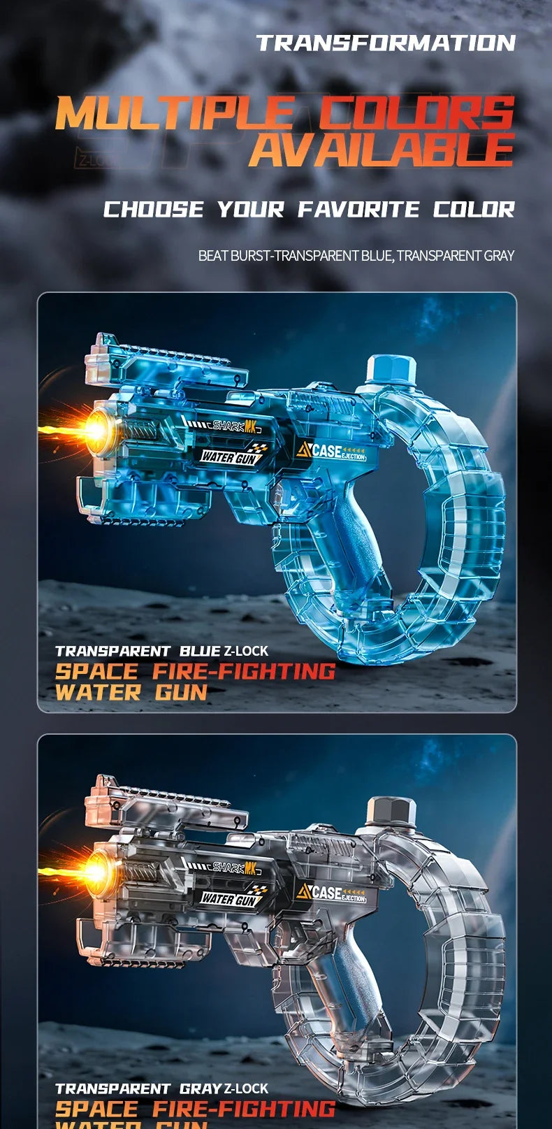 Electric Water Guns for Adults Powerful Squirt Automatic Water Suction Water Blasters Summer Outdoor Beach Toy for Boys Kid Gift
