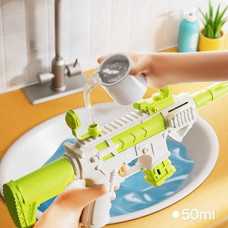 M416 Water Gun Toy High Capacity Water Gun Powerful Water Pistol Long Range Water Gun Water Beach Toy Gun Summer Toy