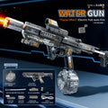 Flame Effect Electric Water Guns For Powerful Squirt Automatic Water Suction Water Blasters Summer Outdoor Beach Toy For Gift