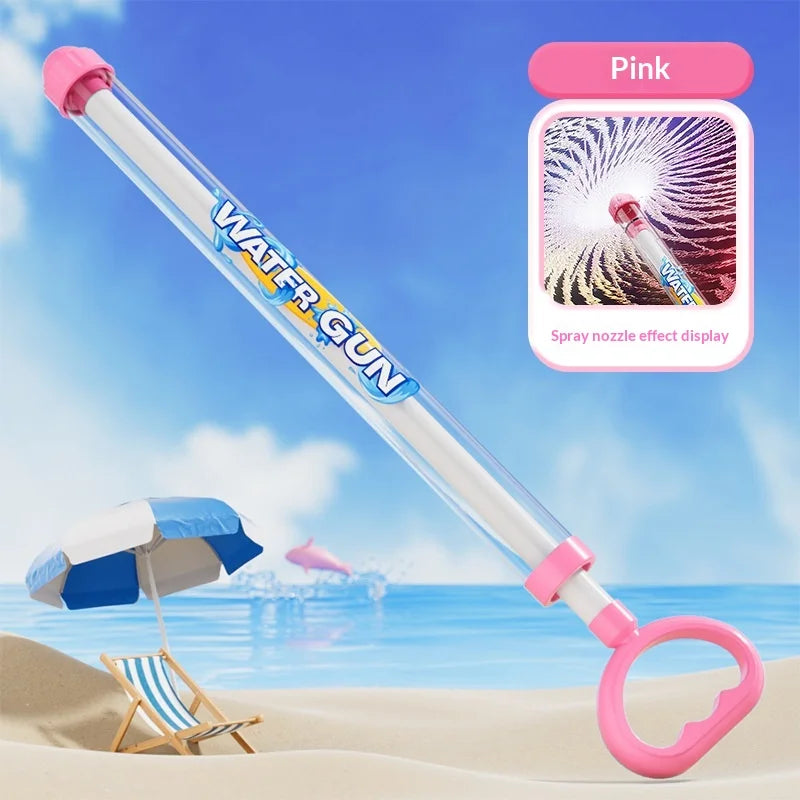 Fun Firework Effect Water Gun for Kids Large Capacity Pump Action 120° Scatter Water Cannon Summer Water Fight Essential Toy