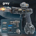 Electric Water Gun Toy With LED Light Large Capacity High Speed Continuous Firing Water Gun Kids Outdoor Pool Battle Game