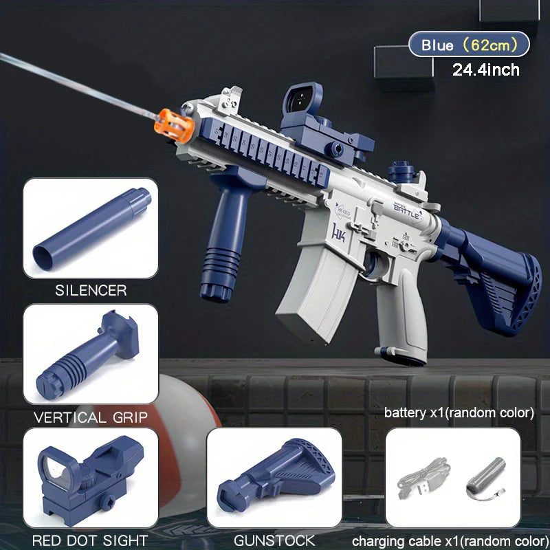 Automatic Summer Electric Toy Water Gun Large-capacity Water Gun Beach Outdoor Water Fight Swimming Pool Toys Gifts