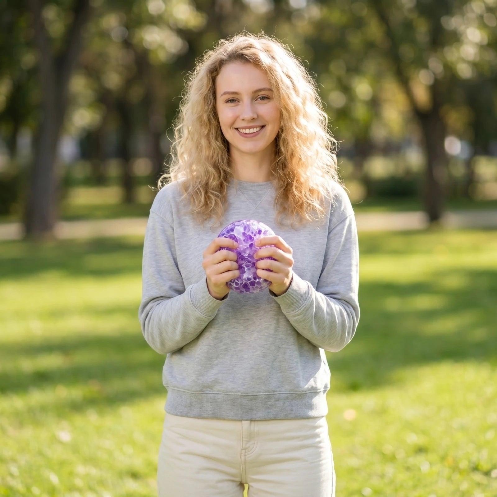 Stress Balls Crunchy Ice Fidget Toys Squeezable Sensory Anxiety Relief Hand Therapy Squishy Calming Relaxing Toy