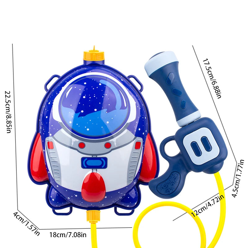 Children Backpack water gun Toys Summer Outdoor Beach Pool Garden Fight Games Kids Water fight Watergun outing toy Gifts