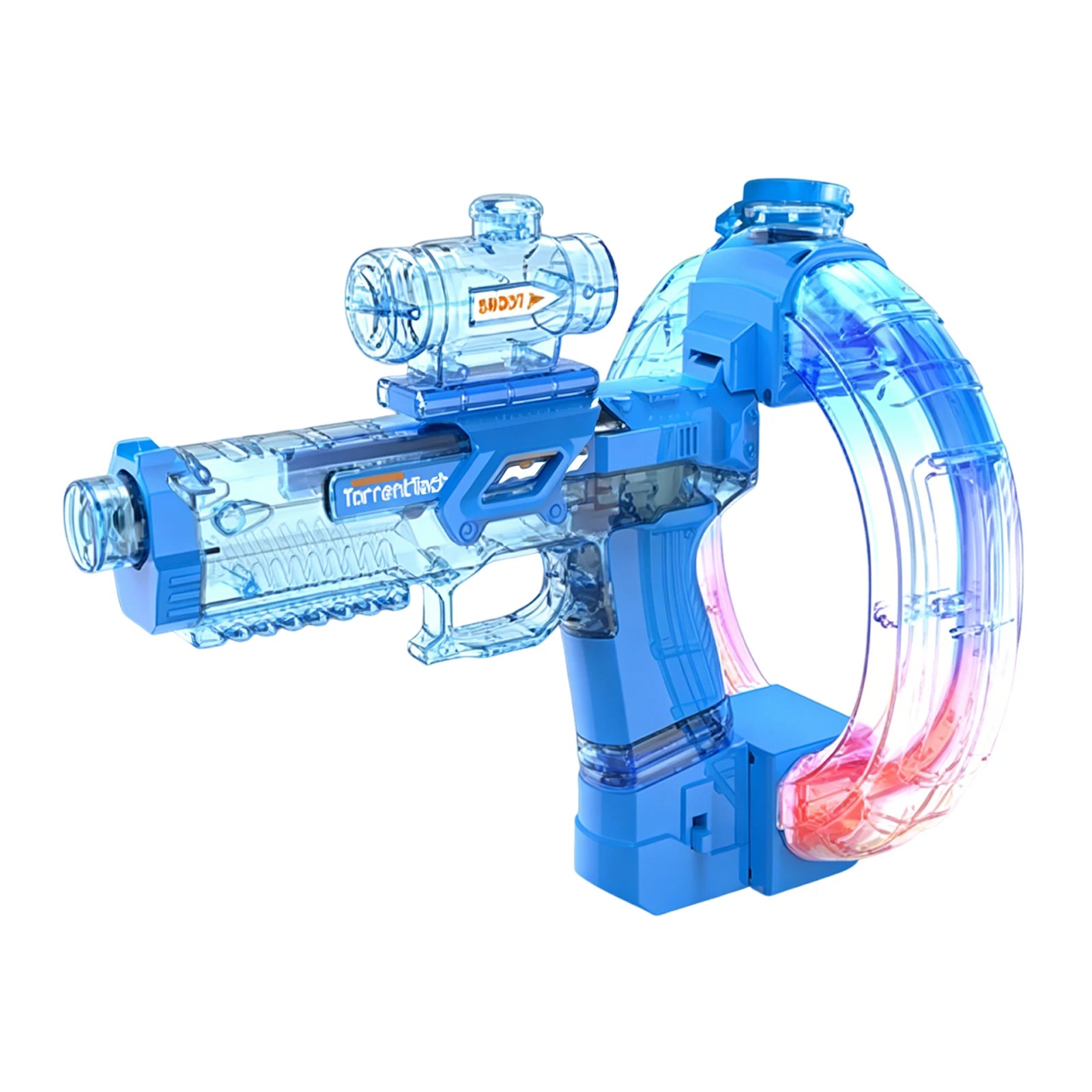 Children Automatic Squirt Blaster Toy 800ml Water Tank Squirt Gun Christmas Birthday Gifts for Children and Adult