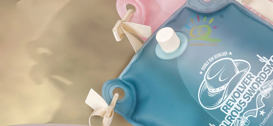 Revolver Electric Automatic Water Gun Backpack Pistol Firing Waters Fight Summer Outdoor Beach Swimming Pool Shooting Game Toys