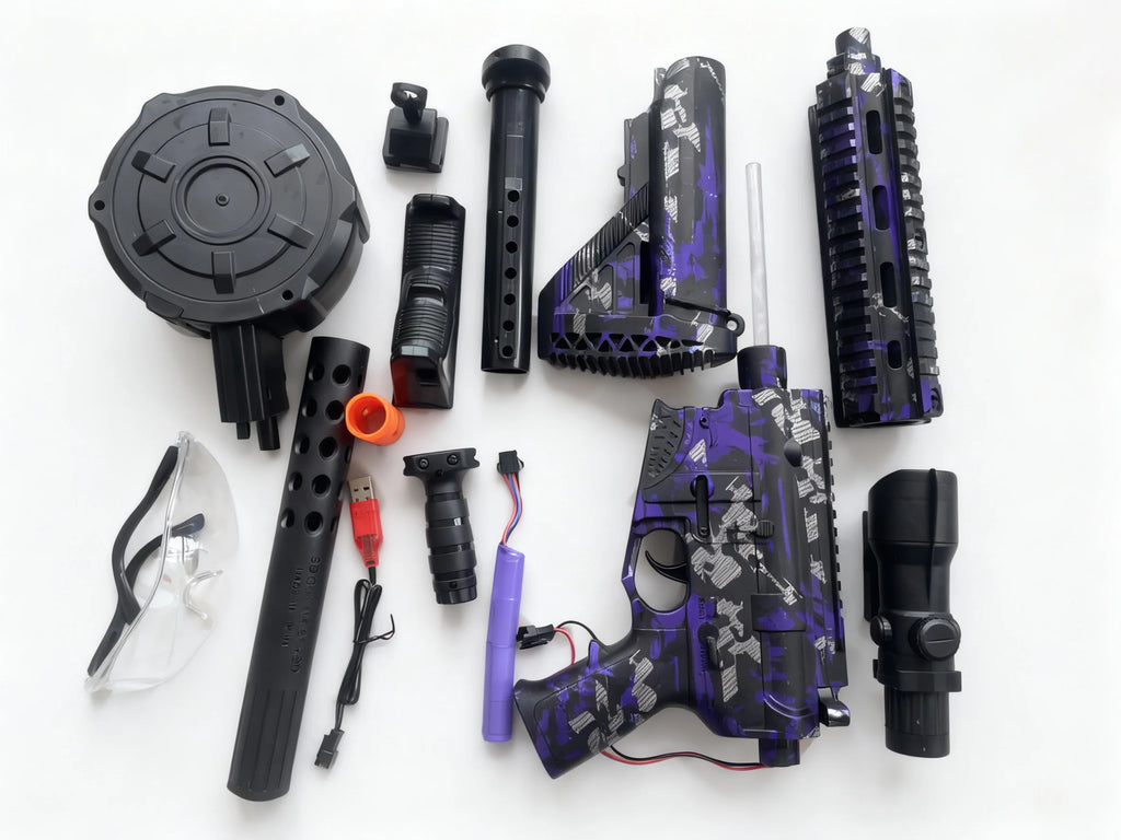Gel Blasters Gun Toys for Adults 500 Rounds Full Auto 7.4V Electric Long Range Outdoor Team Game Battle Blaster For Adults&Teens