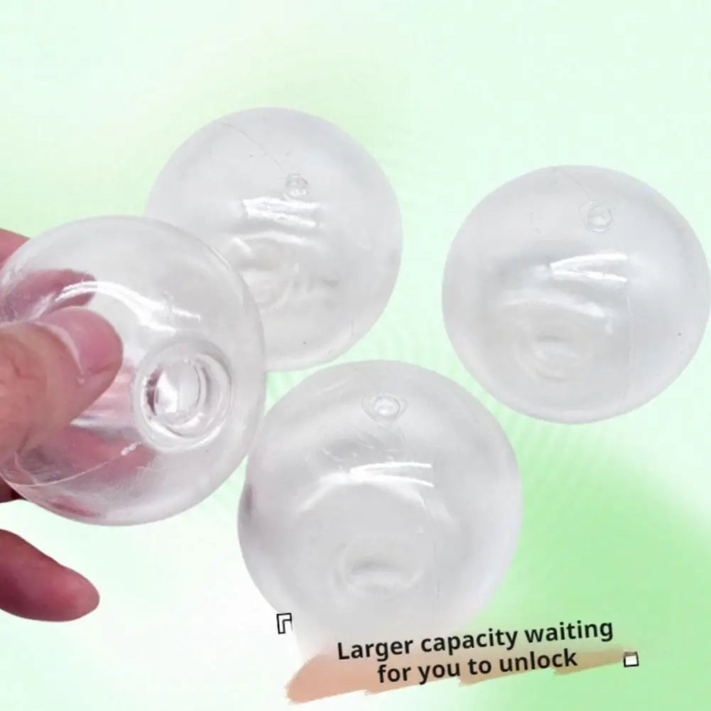 Stress Relief Toys 10pcs Diy Stress Ball Making Kit Tpr Skins Fillers for Personalized Squeeze Anxiety Relief