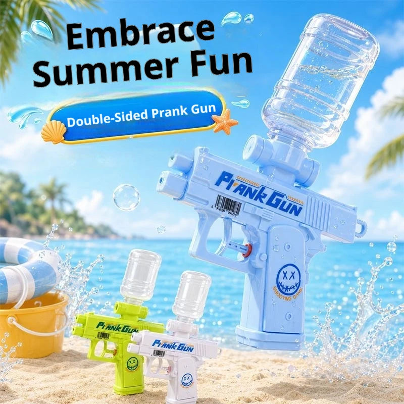 2026 Two-Way Water Gun Prank Water Gun Toy Large Capacity Stress Relief Game Outdoor Indoor Adult Child Interaction Shoot Gift