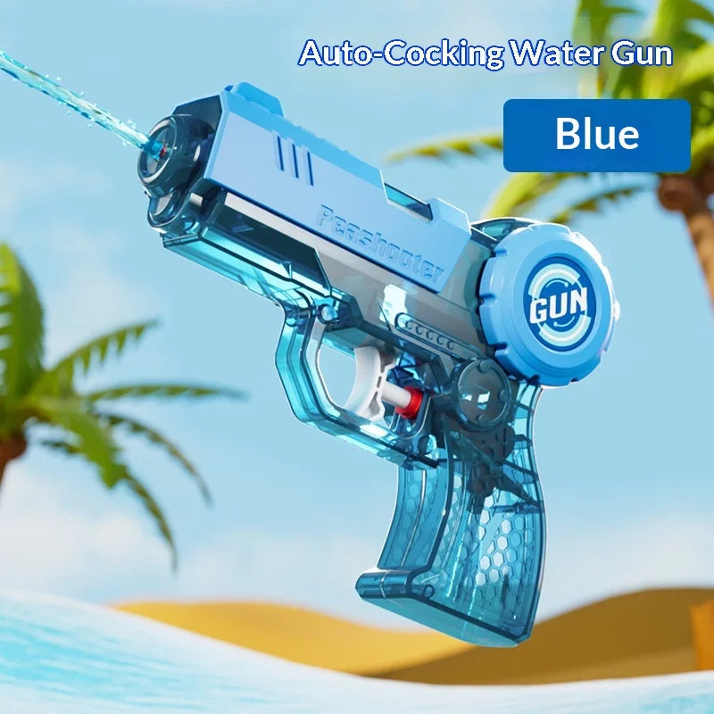 Glock Press-Pump Water Gun with High Capacity for Kids, Beach Water Battle Outdoor Water Play Toy