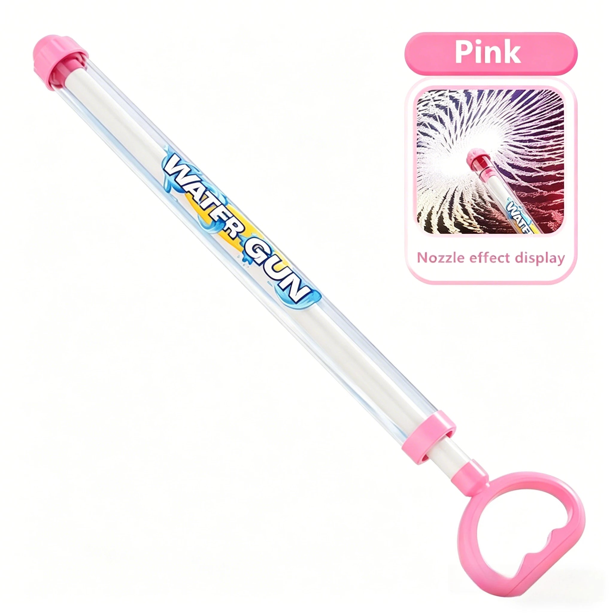 Summer Fireworks Water Gun Toy Pull-out Water Gun Beach play water multiplayer play water games suitable gift for children's day