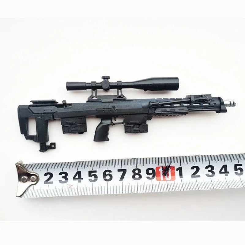 1/6 Scale MK14 SVD DSR-1 Sniper Rifle TAC-50 M46 4D Assembly Plastic Gun Model Toy Exercises The Cerebrum Development Interest