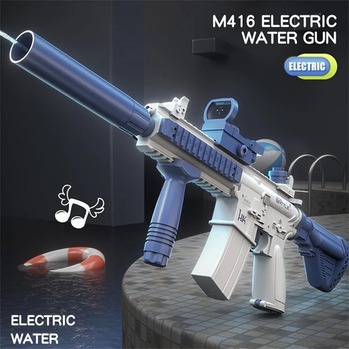Automatic Summer Electric Toy Water Gun Large-capacity Water Gun Beach Outdoor Water Fight Swimming Pool Toys Gifts