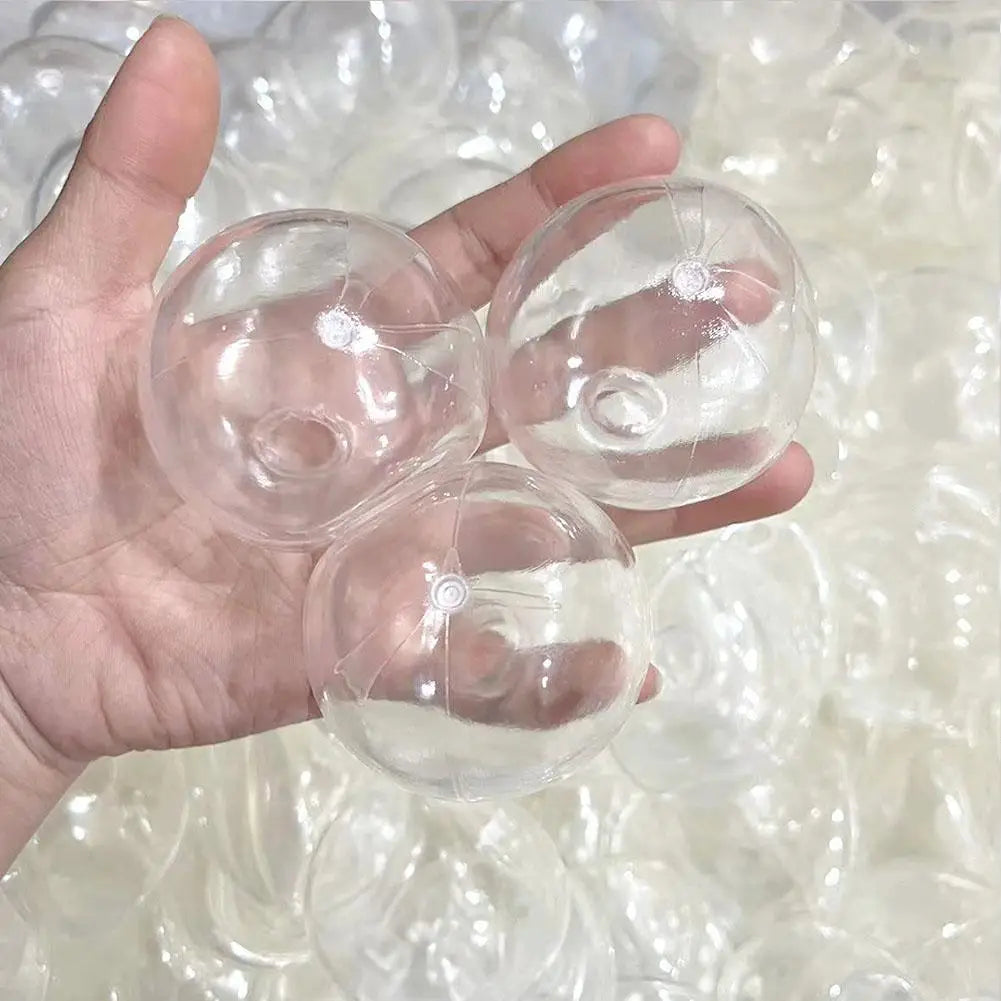 Stress Relief Toys 10pcs Diy Stress Ball Making Kit Tpr Skins Fillers for Personalized Squeeze Anxiety Relief