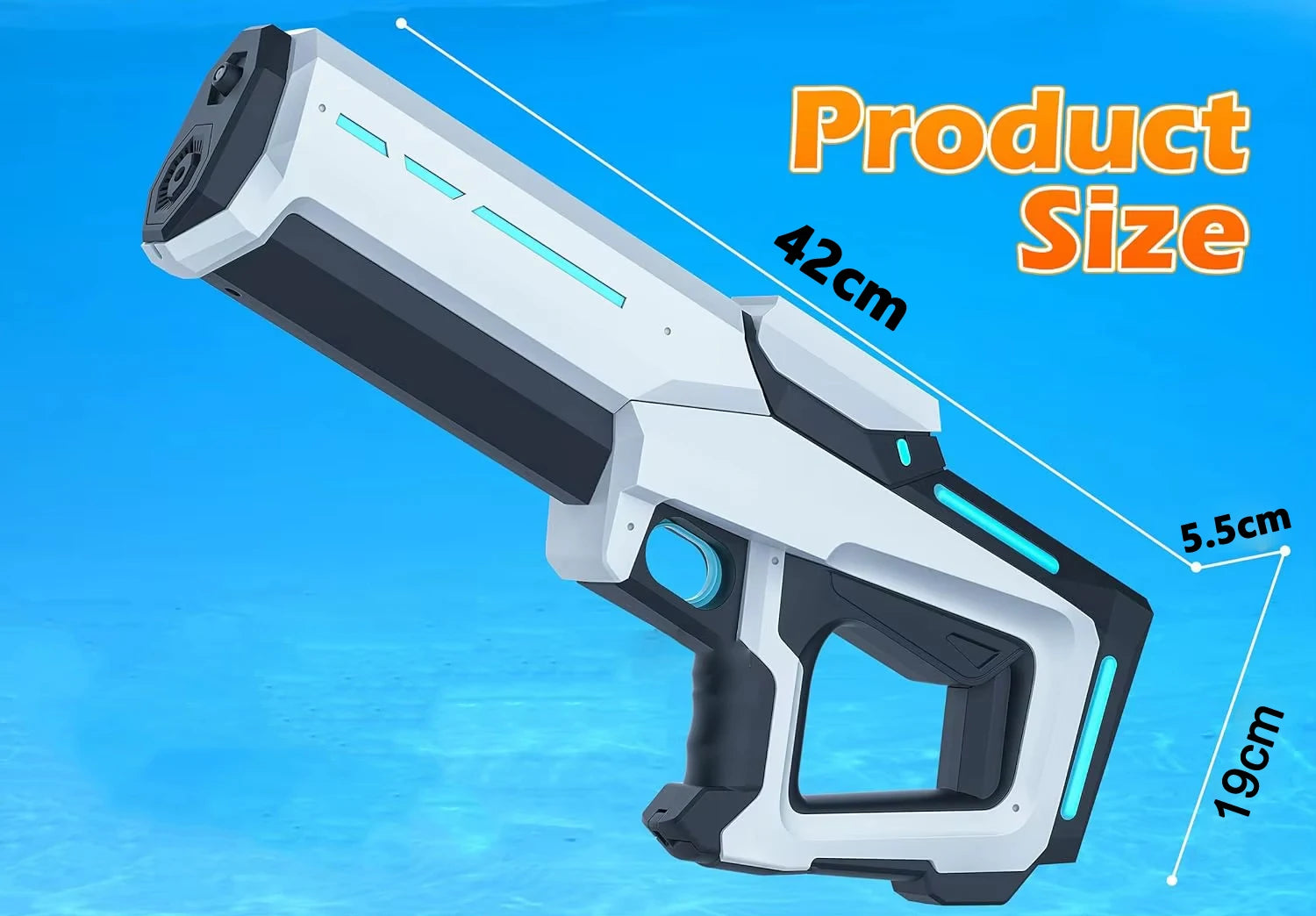 Electric Water Guns For Adults Powerful Squirt Automatic Water Suction Water Blasters Summer Outdoor Beach Toy For boys Kid Gift
