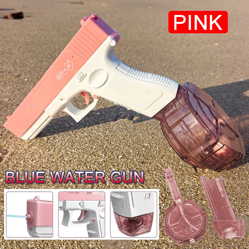 Electric Water Gun Toys Bursts Children's High-pressure Strong Charging Energy Water Automatic Water Spray Children's Toy Guns