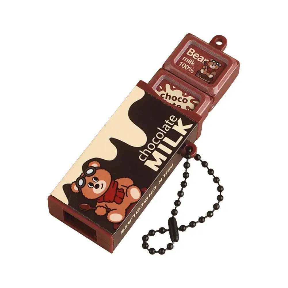 Realistic Chocolate Stress-Relieving Toys Bendable Clip Toys Keychains Sensory Toys Novelty Backpack Charms Children's Gifts
