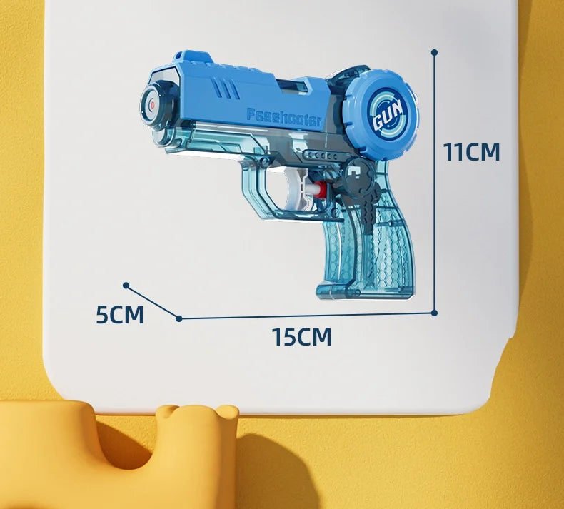 Glock Press-Pump Water Gun with High Capacity for Kids, Beach Water Battle Outdoor Water Play Toy