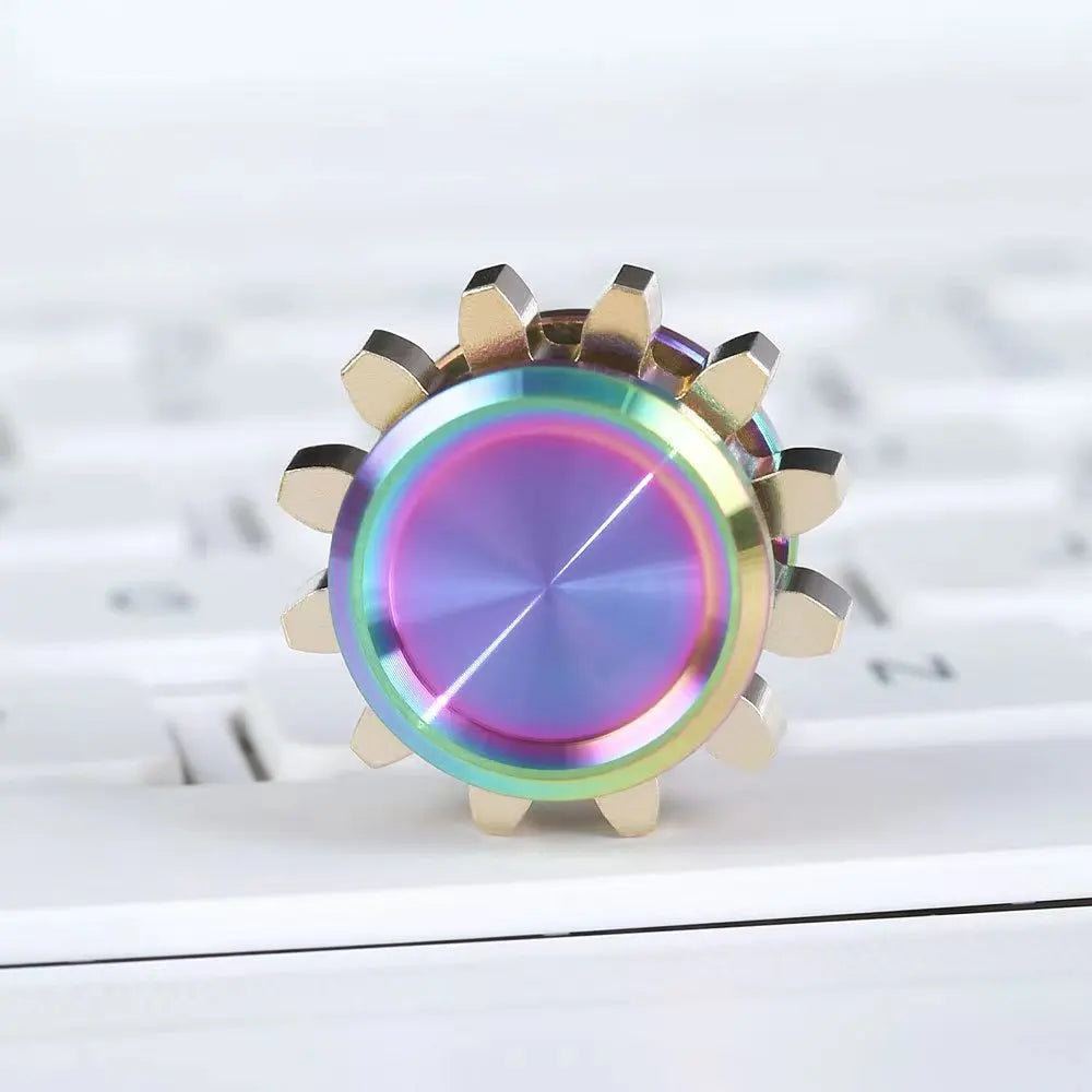 Fidget Spinner Mini Metal Gear Gyroscope Toy Antistress Portable Adults Stress Reliever Autism ADHD Kids Birthday Christmas Gift