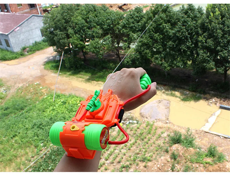 Water Gun Toys Fun Spray Wrist Hand-held Outdoor Beach Play Water Toy For Boys Sports Summer Pistol Gun Gifts